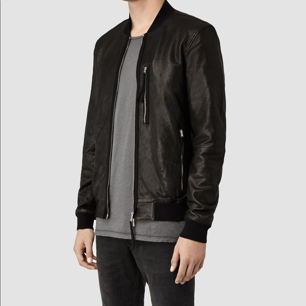 Allsaints All Saints Leather Jacket